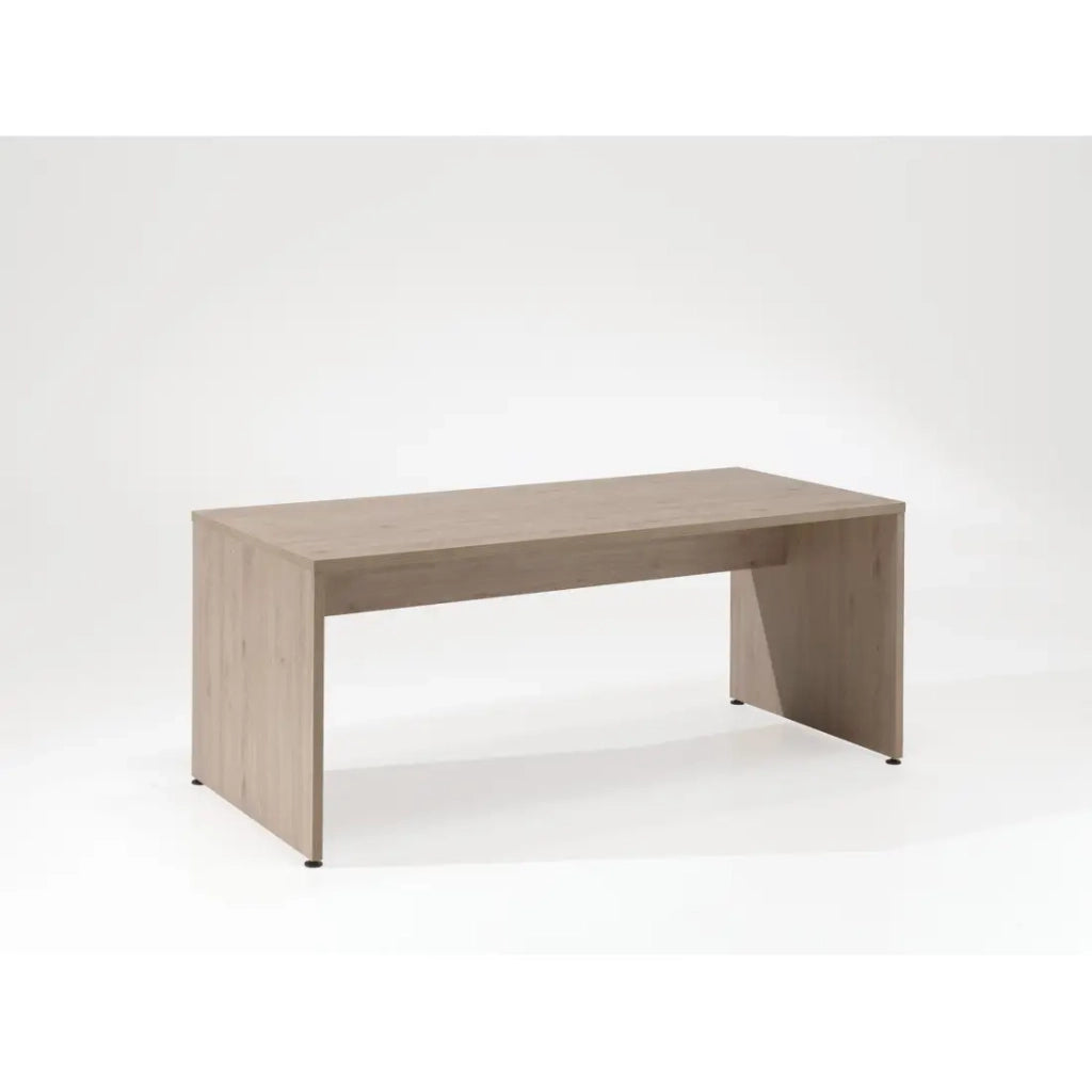 Scrivania professionale YUKON – 180 cm rovere chiaro – Scrivania di design spaziosa in legno
