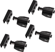Viti di chiusura magnetica per vetro - Set da 4 - Apri con tocco - Adattabili - Chiavi per vetro magnetiche singole per porte di vetro - Chiave a molla - Adatti per vetro spesso 5-8mm