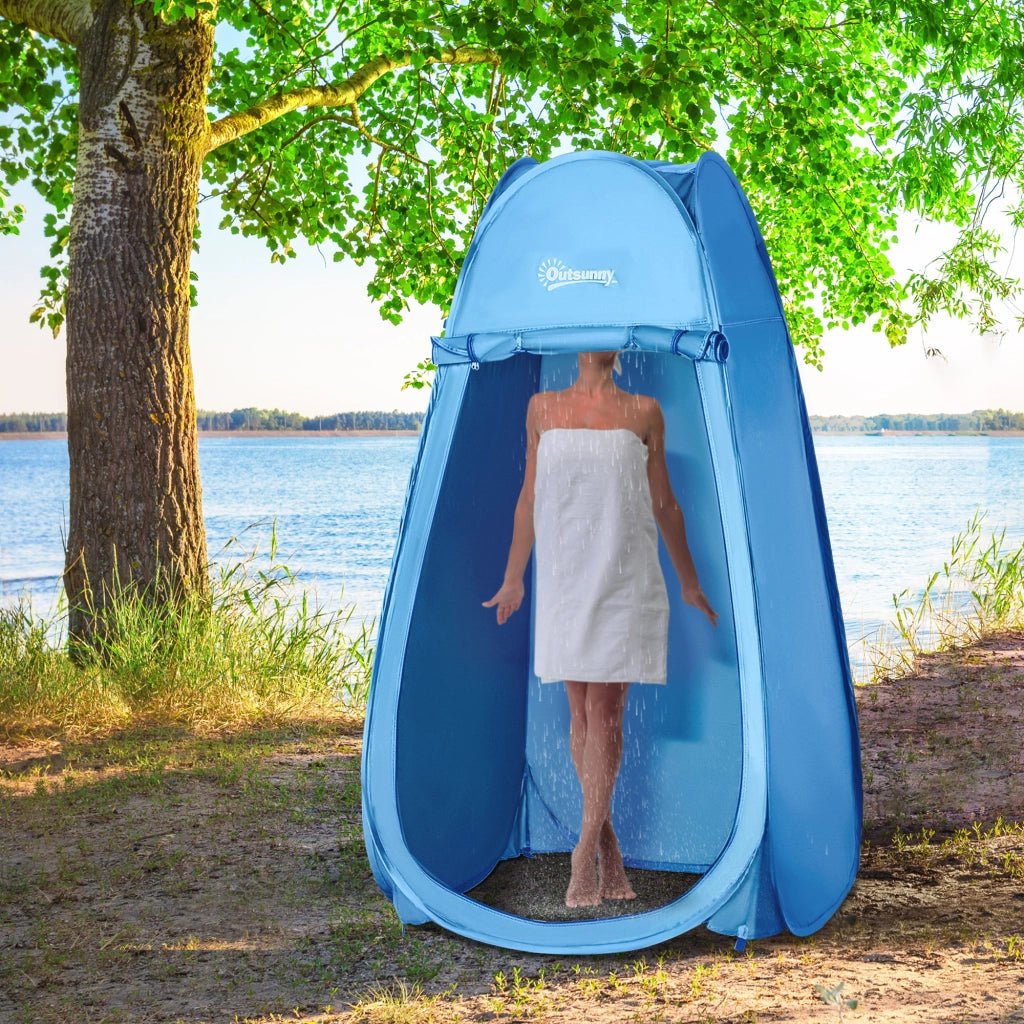 Tenda Doccia Portatile Pieghevole ¨C zephmum ¨C Blu
