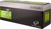 ORIGINAL Lexmark toner nero 522 52D2000 ~6000 Seiten cartuccia di stampa riutilizzabile