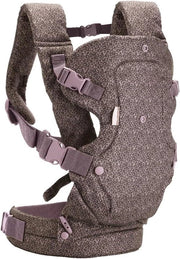 Carriera ergonomica trasformabile - faccia in e faccia - per neonati e bambini più grandi 36-145 kg leopardo