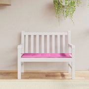 vidaXL Cuscino per Panchina da Giardino Rosa 120 x 50 x 4 cm