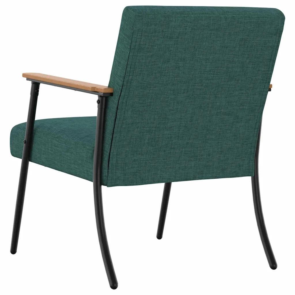 poltrona Verde Scuro Tessuto 42017666