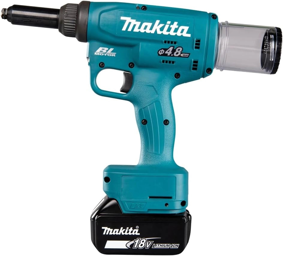 Rivettatrice 18 v agli ioni di litio ø 4,8 mm makita - senza batteria - drv150zj