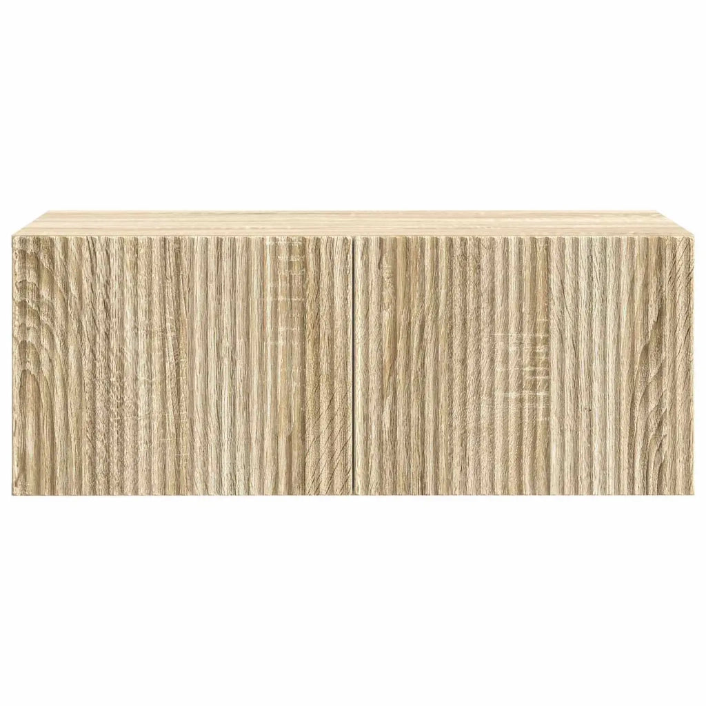 Mobile Porta TV da Muro Rovere Sonoma 78,5 x 41 x 30 cm 898517