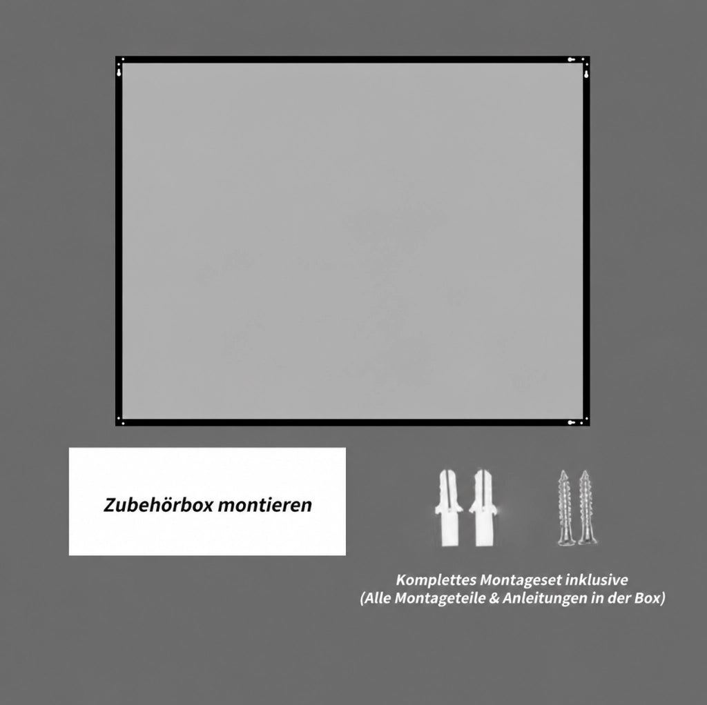 Specchio bagno 70x90 cm con cornice in alluminio nero, orizzontale o verticale