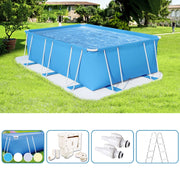 Piscina Fuori Terra Italika® Soft Rettangolare 3,80 X 2,80 H.1,00 M - Kit Base