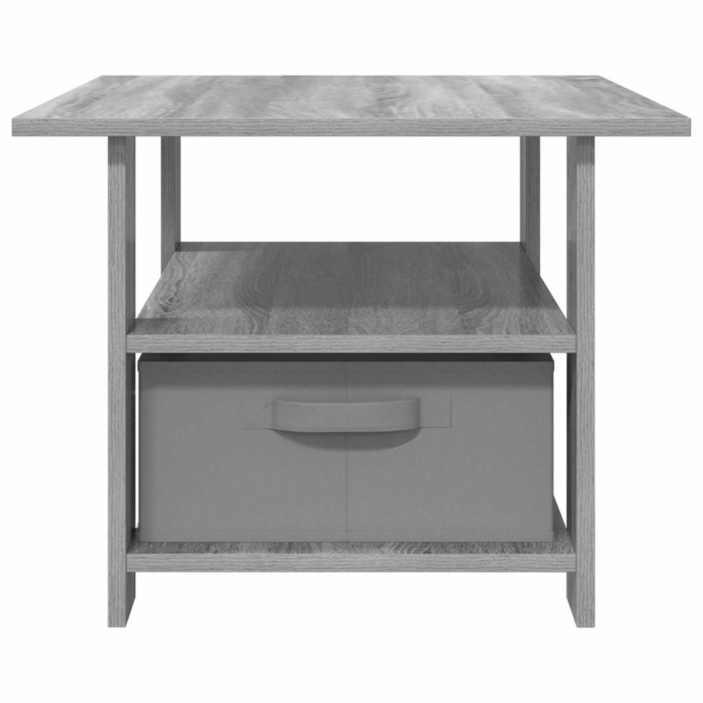 Tavolino da salotto con cassetto Grigio Sonoma 77 x 55 x 42 cm 8000417