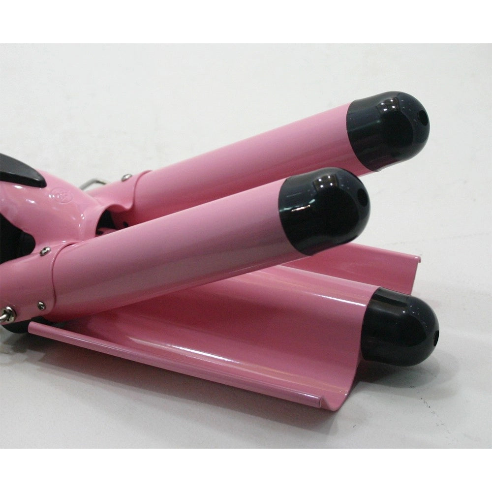 Trade Shop - Piastra Capelli Onda Professionale Tourmaline Curling Iron Diam.25 Gemei Gm-1956 -