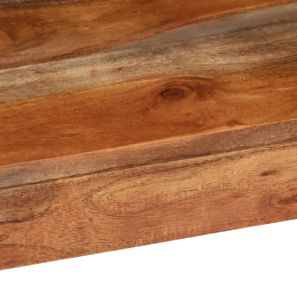 vidaXL Tavolino da Caffè 60x60x35 cm in Legno Massello di Acacia