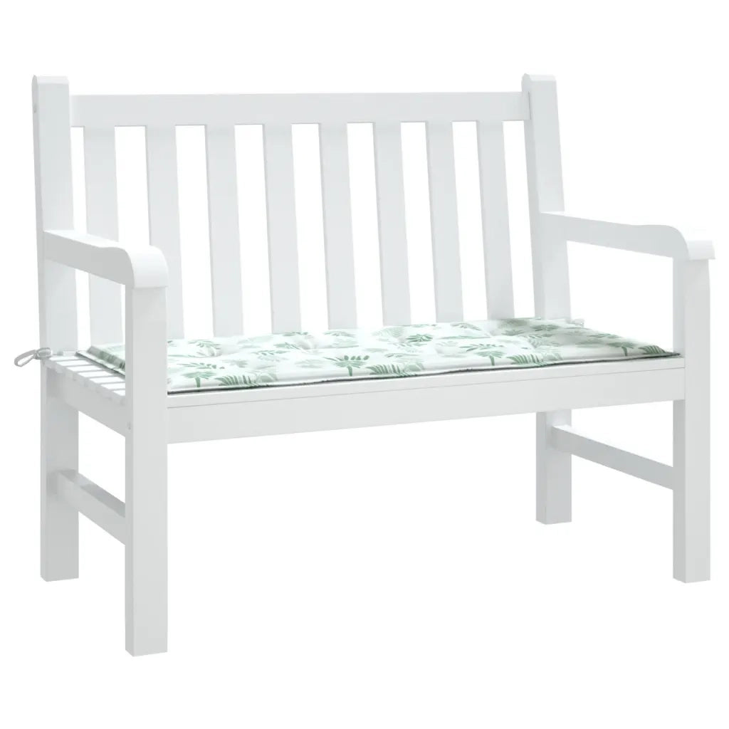 Cuscino per Panca a Foglie 100x50x3 cm in Tessuto Oxford 361116
