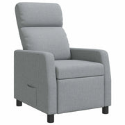 Poltrona reclinabile Grigio Chiaro Tessuto 42035077
