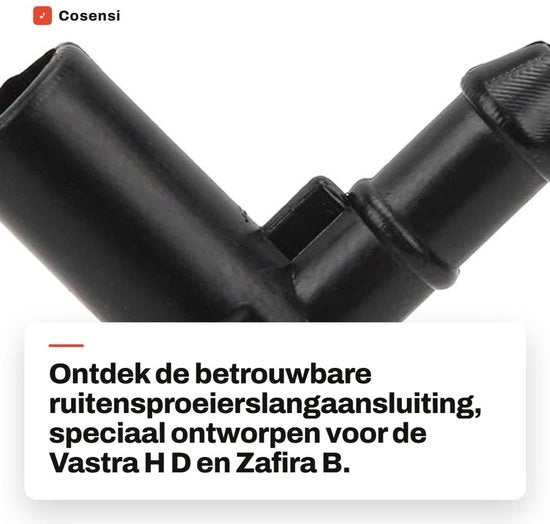 Connettore per Raccordi Spremini - Materiale ABS di Alta Qualità - Installazione Facile - Codice OEM 13171805 - Compatibile con Vauxhall Astra H/D/Zafira B - Connettore di Ricambio - Ripristino della Funzionalità dello Spremini - Spremini Sostituibile