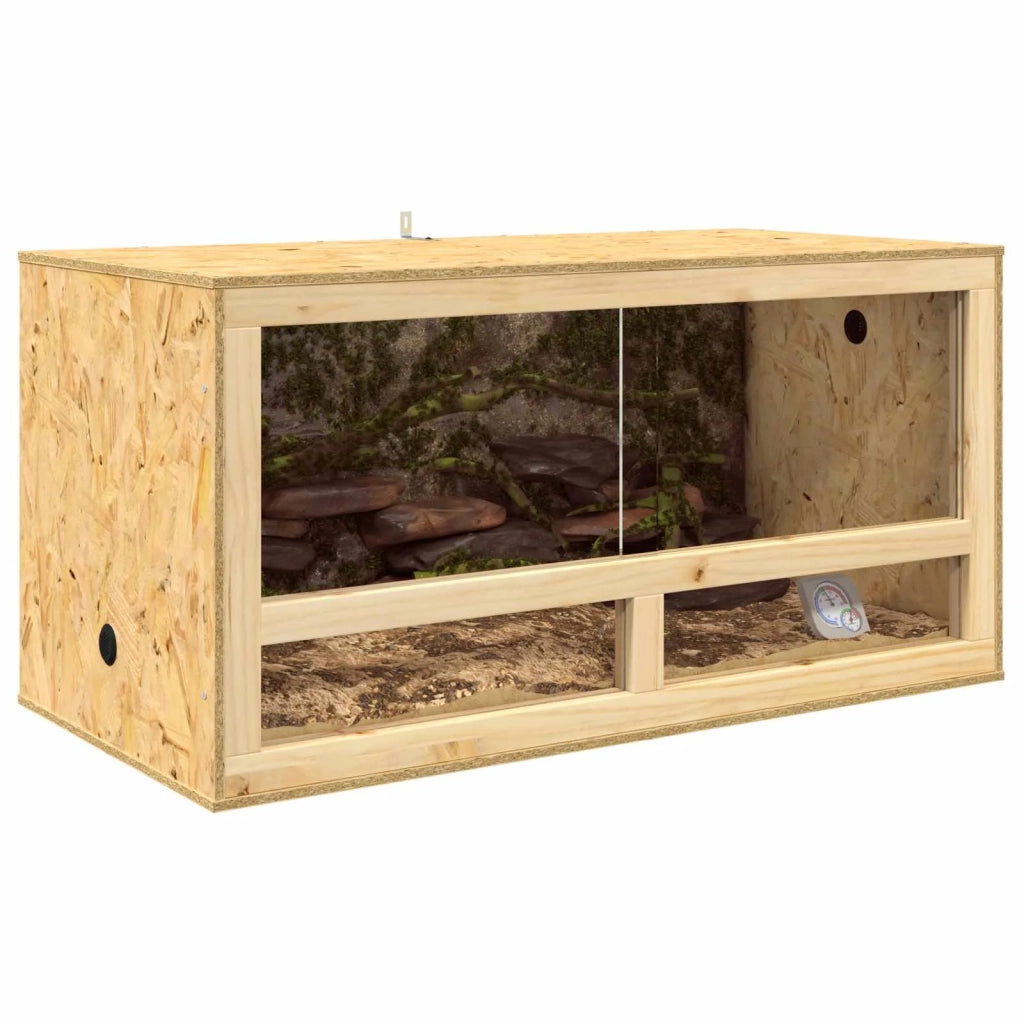 Terrario Marrone 100 x 50 x 50 cm OSB CFW3403405