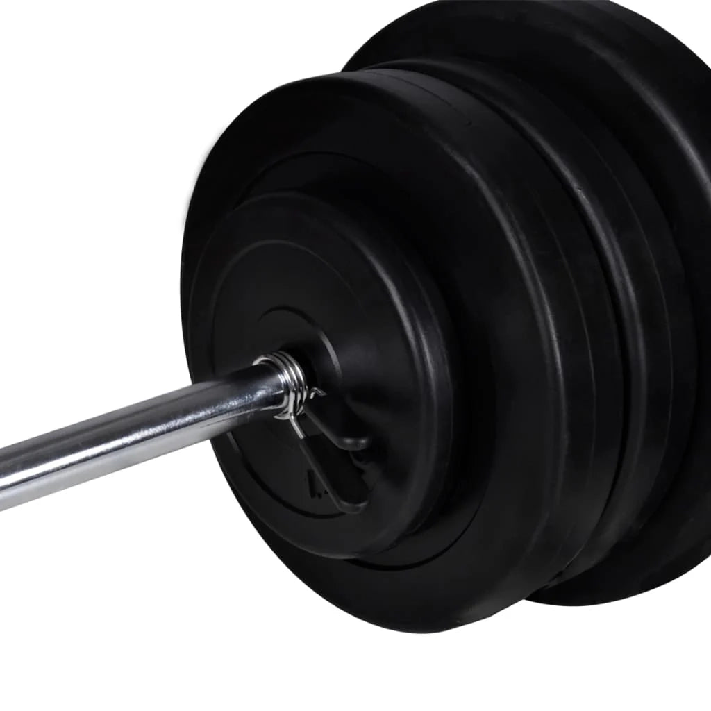 Rastrelliera porta pesi con set di manubri e pesi 60,5 kg 02_0000729