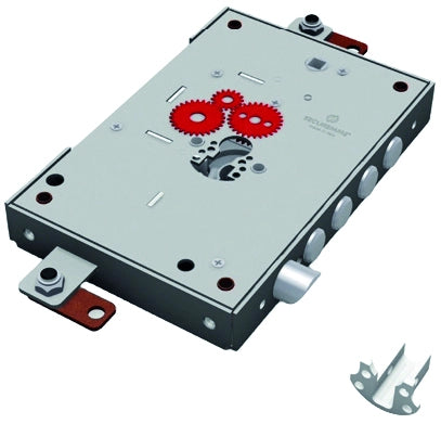 Securemme SERRATURA TRIPLICE PER PORTE BLINDATE SX REVERSIBILE interasse mm.37 Art. 2651