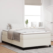 Struttura Letto Crema 120x200 cm Tessuto Corduroy