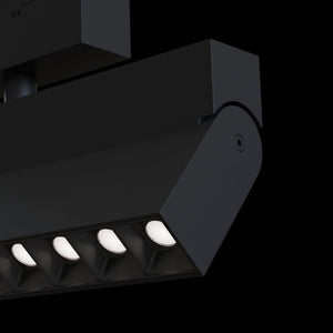 Lampada a LED per Sistema Illuminazione Binario 20W 4000K in Alluminio Points  Nero