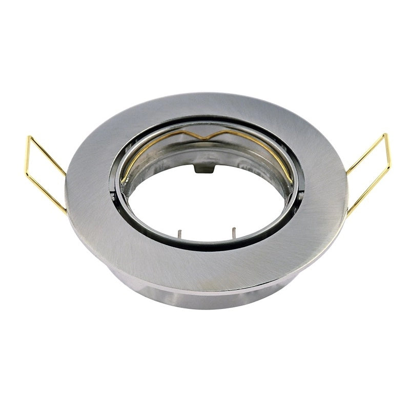 PORTAFARETTO ORIENTABILE D.8CM ACCIAIO SATINATO