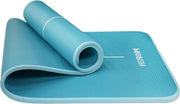 Mat per Pilates - Mattoncino per esercizi - Mat extra spesso con schiuma - Mattoni per fitness per allenamento - Mattoni per home gym per uso all'aperto - 1800 mm x 610 mm x 15 mm con cinghia di trasporto.