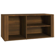 Scarpiera mobiletto portascarpe mobile per ingresso/corridoio/soggiorno 100 x 35 x 45 cm legno ingegnerizzato marrone 02_0021602