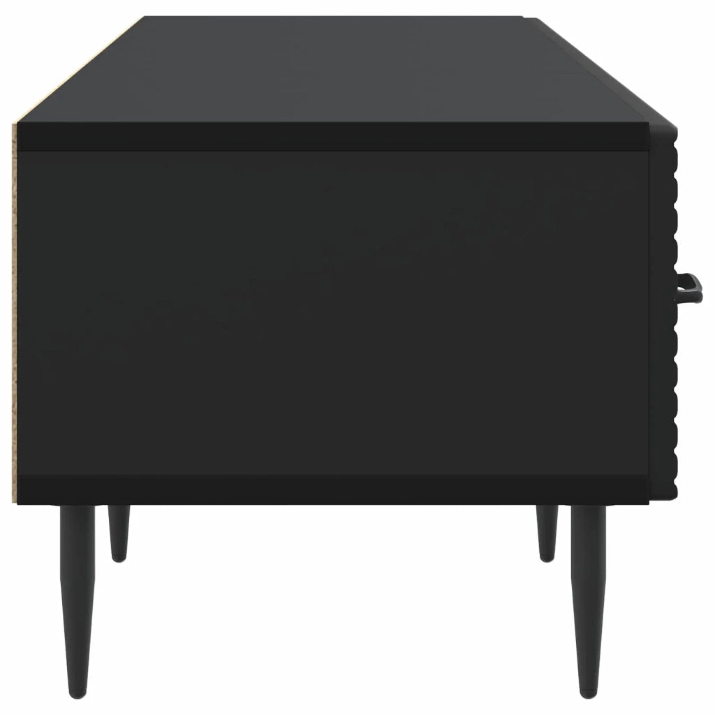 Mobile TV Nero 147 x 34,5 x 30 cm Legno ingegnerizzato 894936