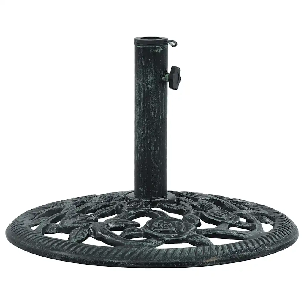 Base Ombrellone Verde 9 kg 40 cm in Ghisa 47863