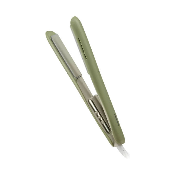 Panasonic EH-HV31-G503 Styler Ionico 2 in 1 Piastra e Arricciacapelli 5 Temperature 130°C 210°C Piastre 3D Ceramica colore Verde Matcha