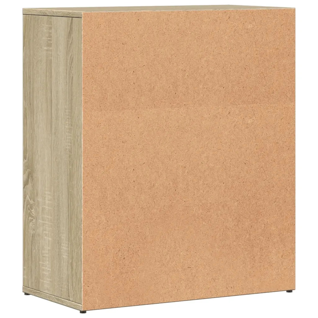Credenza Rovere Sonoma 60x31x70 cm in Legno Multistrato 840459