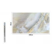 Trade Shop - Rotolo Pellicola Adesiva Parete Effetto Marmo 45 Cm X 2 Mt Mobili Cassetti 71257 -