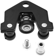 Guida di scorrimento per portiere - Adatto per Opel/Vauxhall Vivaro 2000-2010 - Nero - Pezzo di ricambio per lato passeggeri - Numero di riferimento OEM 7700312012 - Guida di scorrimento per portiere
