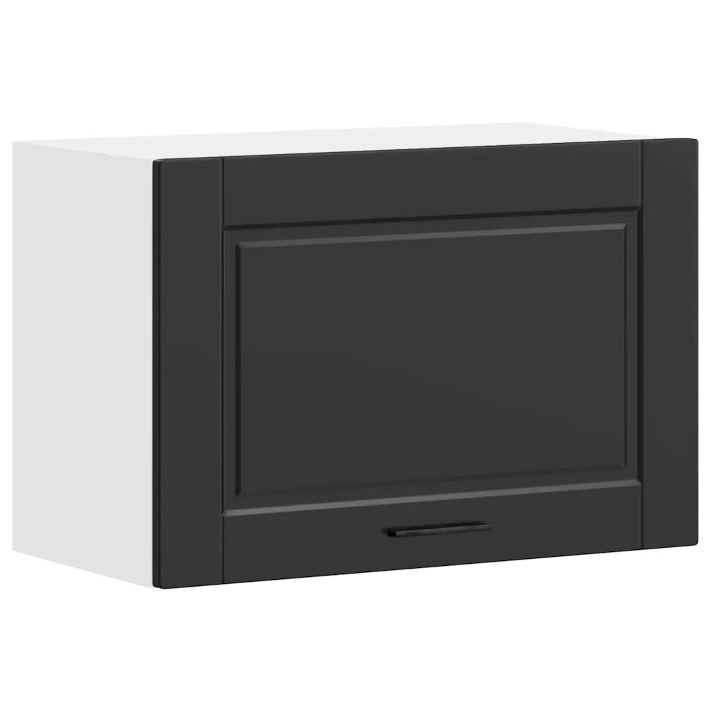vidaXL Pensile da Cucina Porto Nero in Legno Multistrato