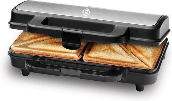 Griglia per Panini Croque Monsieur - Apparecchio per Grigliare Panini - Apparecchio per Tostare Panini - Griglia per Tostare Panini