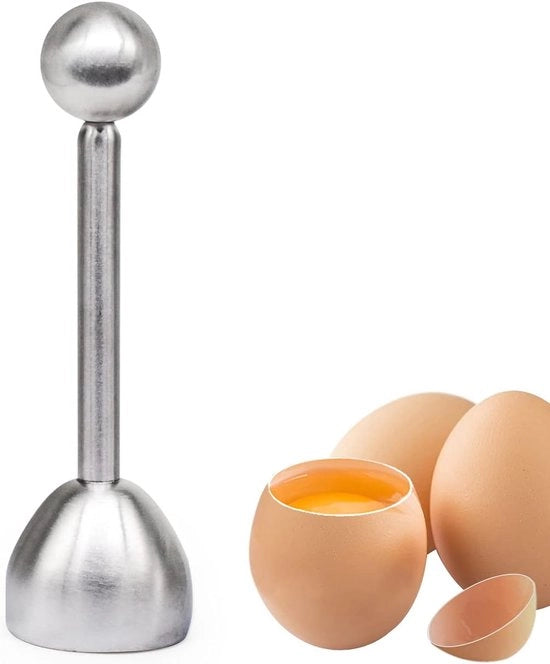 Apriuova per Uova - Rvs - Apriuova per Uova - Apriuova per Scatola di Uova - Apriuova per Uova - Apriuova per Uovo - Apriuova per Uovo - Apriuova per Uova - Accessori Cucina - Rvs - 1 Pezzo - Resistentente all'Acqua Riscaldata