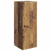 Mobiletto a muro Legno antico 33 x 34,5 x 90 cm