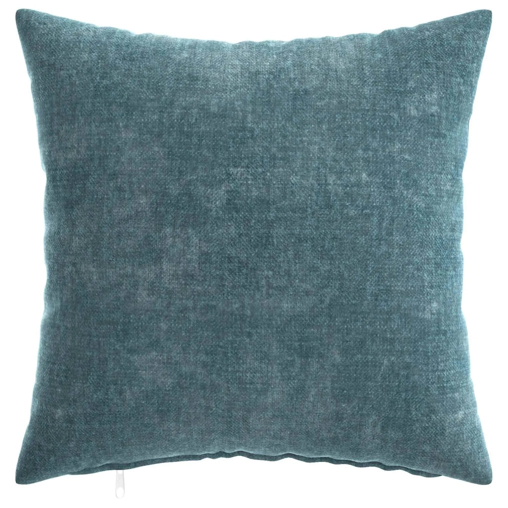 Federa 6 pcs HEERLEN Blu 40 x 40 cm Tessuto Chenille 908510