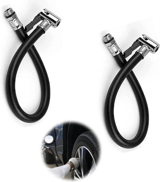 Adattatore di pompa per pneumatici flessibili - estensore di valvola - pompa pneumatici per bicicletta e motocicletta - valvola standard