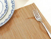 Piastre per tavolo in bambù 45x30cm - set da 4 con lamelle