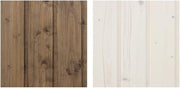 Kit di impregnanti per legno - 10 litri di colore BIANCO+ 10 litri di impregnante di colore NERO