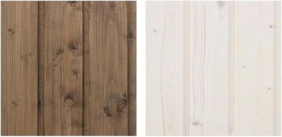 Kit di impregnanti per legno - 10 litri di colore BIANCO+ 10 litri di impregnante di colore NERO