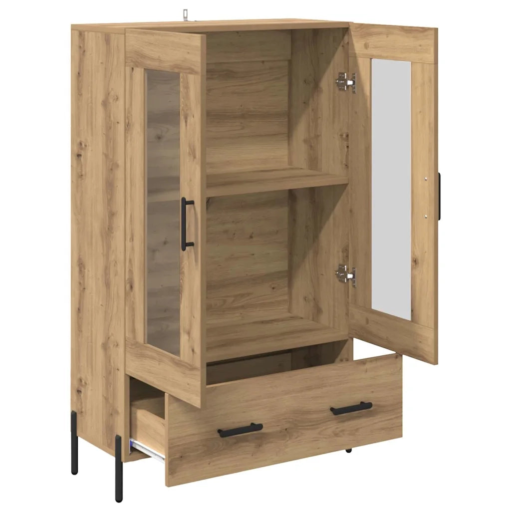Credenza Corona Rovere artigianale 69,5 x 31 x 115 cm