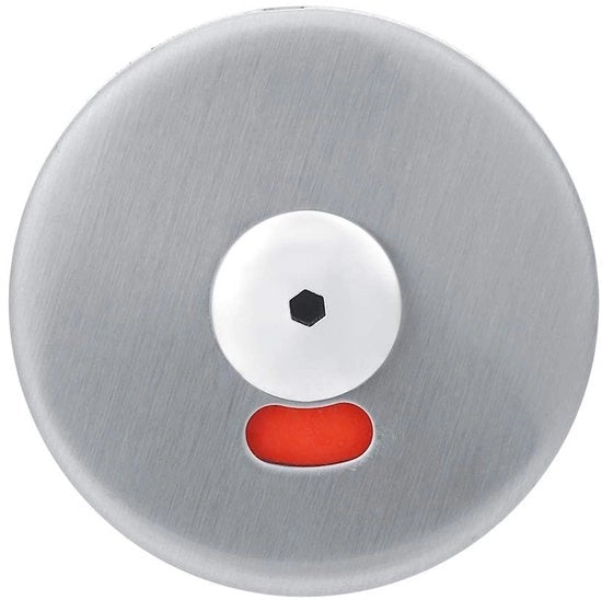 Segnalatore di Presenza per la Camera da Bagno - Indicatore Leve/Occupato - Resistente all'Usura - Adatto per Uso Pubblico - Facile da Utilizzare - Slot per la Maniglia