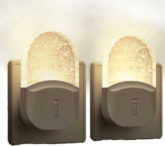 Lampada da Notte con Presa - Lampada da Tavolo per Adulti - Allenatore del Sonno per Bambini