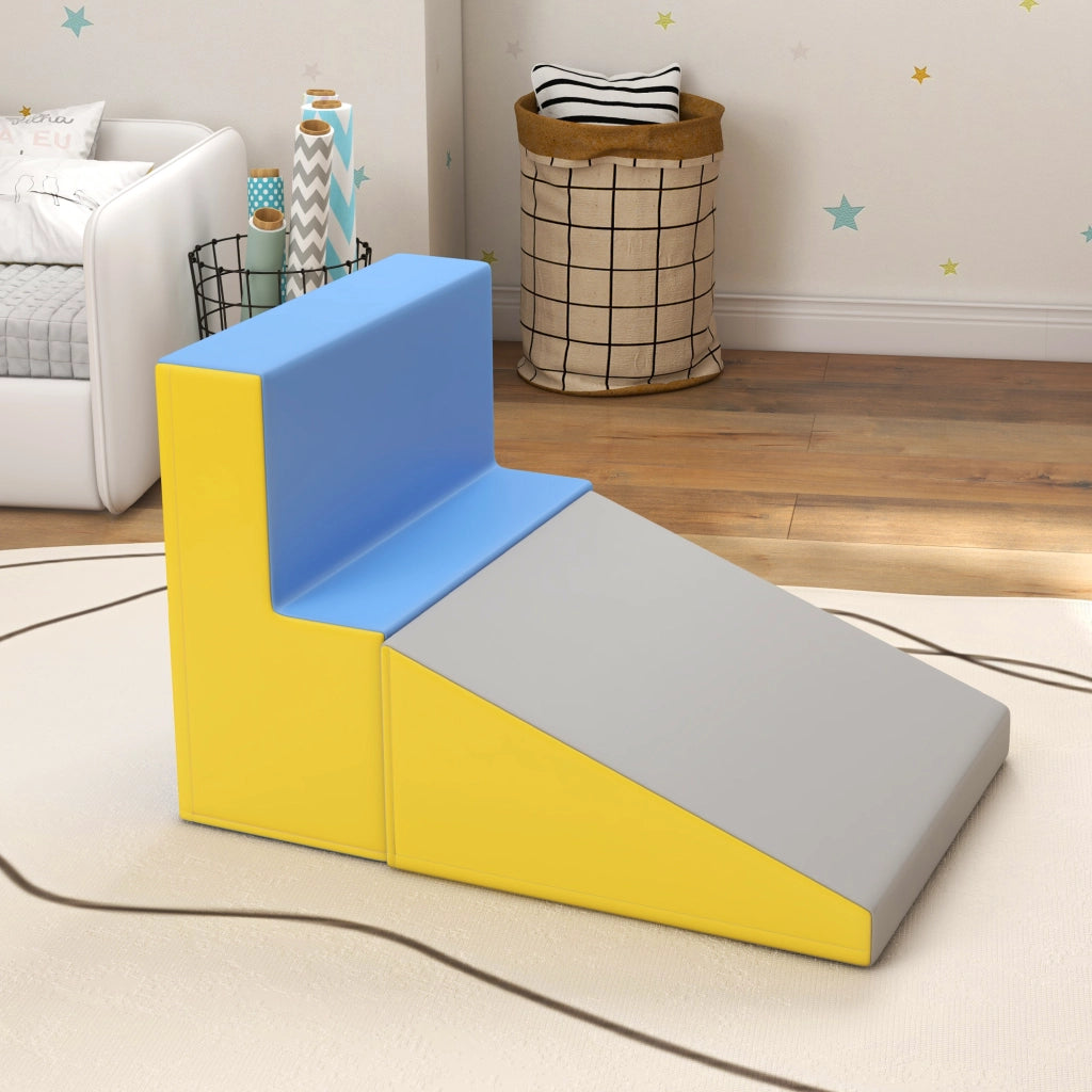 Parcours motricit¨¦ b¨¦b¨¦ modulabile 2 blocchi di schiuma giganti 50x50x25 cm multicolore ¨C zephmum ¨C giocattoli di arrampicata