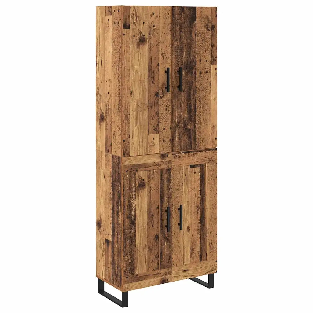 Credenza 2 pcs Legno vecchio 69,5 x 34 x 180 cm 3415811