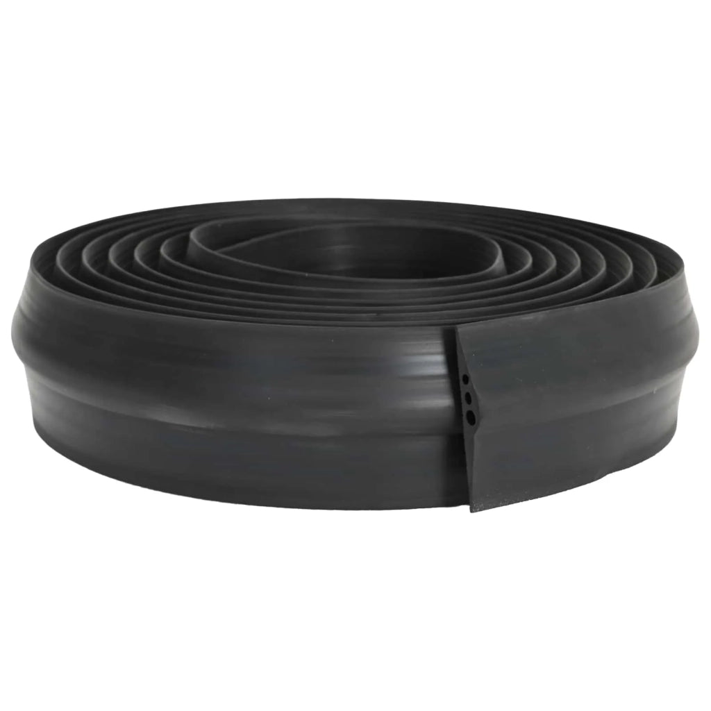 Guarnizione per pavimento del garage Nero 112 x 20 mm 5,5 m 42038226