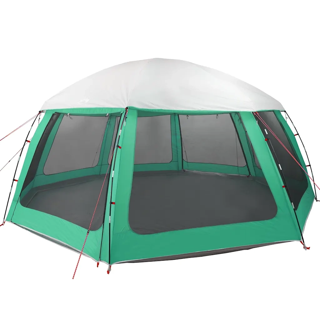 Tenda da piscina con Patta Rimovibile&Pareti in Rete 612x612 cm 4100638