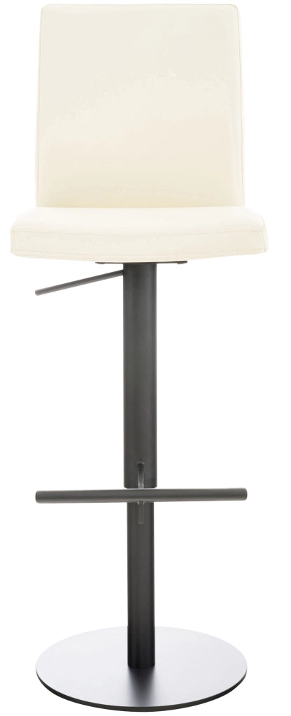 2er Set Barhocker Cadiz Kunstleder schwarz
