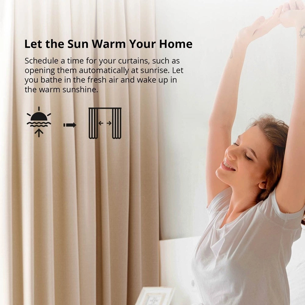 Trade Shop - Interruttore Motore Per Tende Zigbee Automazione Domotica Smart Sonoff Zbcurtain -