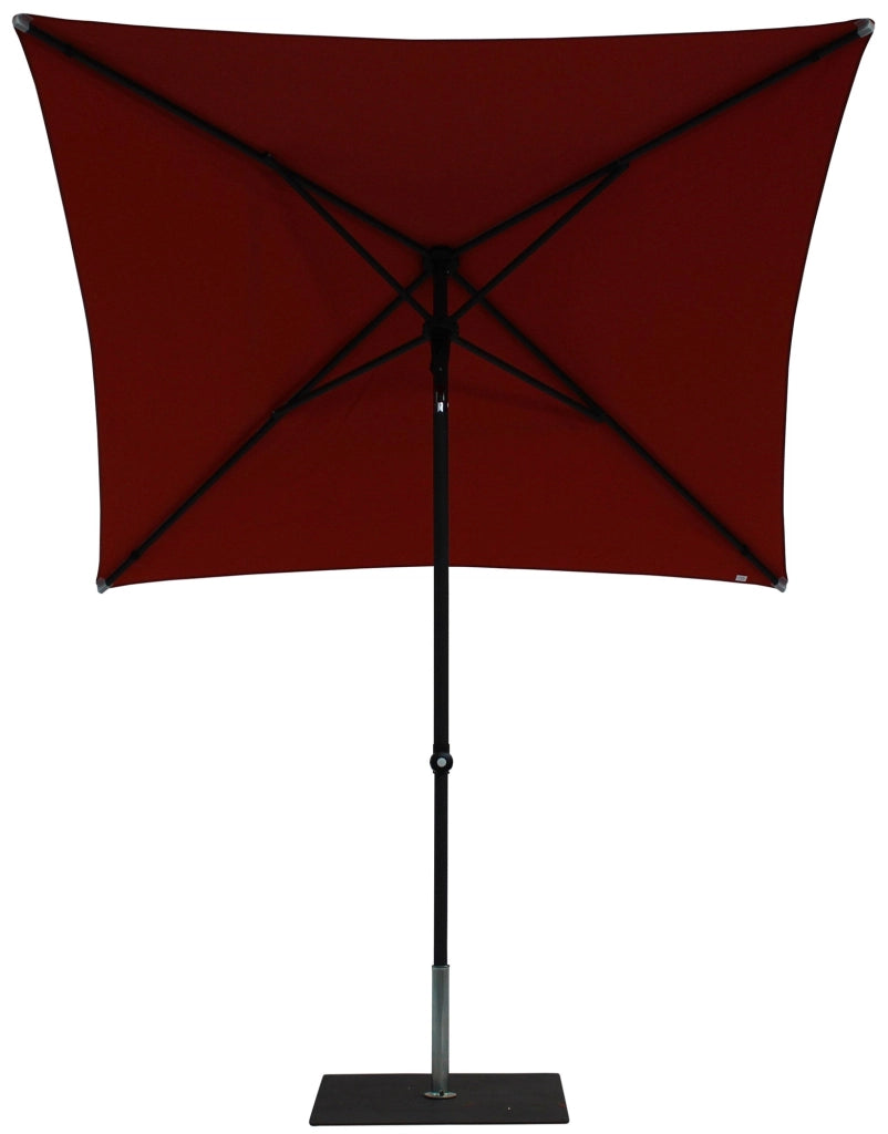 Ombrellone da Giardino 2x2 m Palo Ø38 mm in Alluminio Tessuto Olefin Trend Terracotta